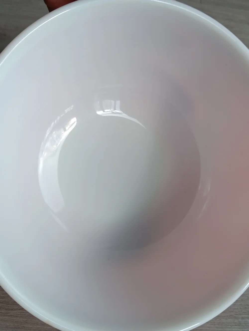 Vintage Pyrex 403 Round Mixing Bowl 2.5 Quarts Nesting Light Flamingo Pink 8